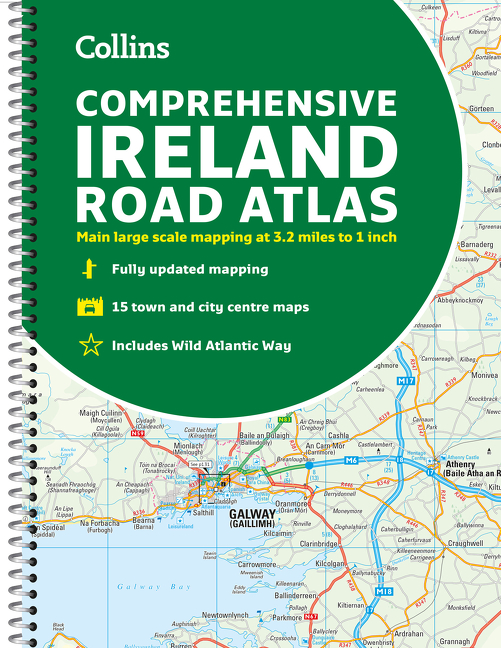Comprehensive Road Atlas Ireland | 