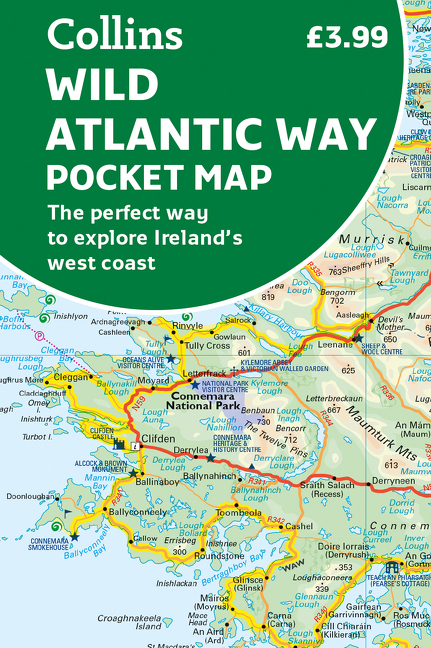 Wild Atlantic Way Pocket Map: The perfect way to explore Ireland’s west coast | 