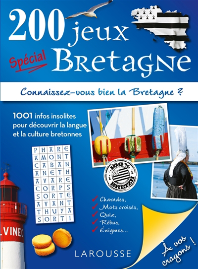 200 jeux spécial Bretagne | Lecreux, Michèle