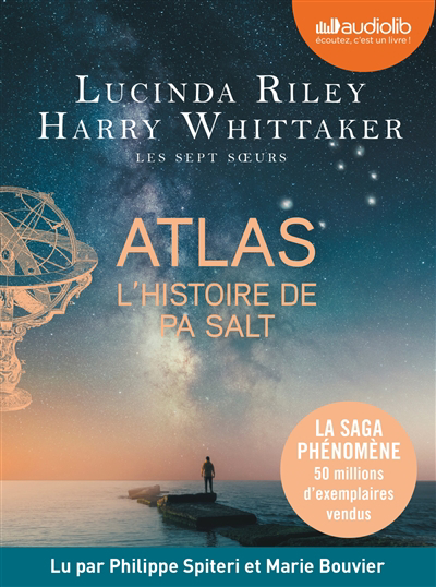 AUDIO - Les sept soeurs T.08 - Atlas : l'histoire de Pa Salt | Riley, Lucinda