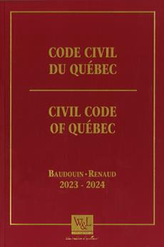 Code civil du Québec 2023-2024 | Baudouin, Jean-Louis