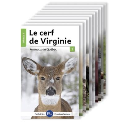 Animaux au Québec – Série de 10 livres | 