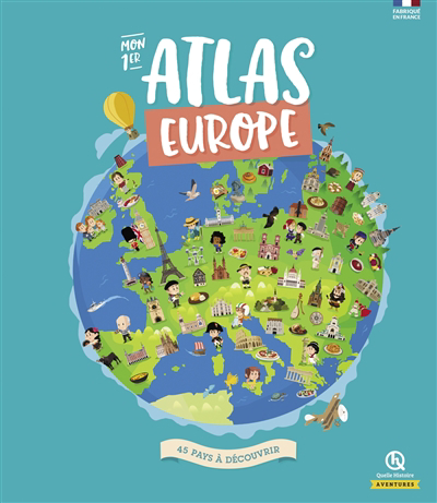 Mon 1er atlas : Europe | Boutges, Margot (Auteur) | Arnaud, Noémie (Auteur)