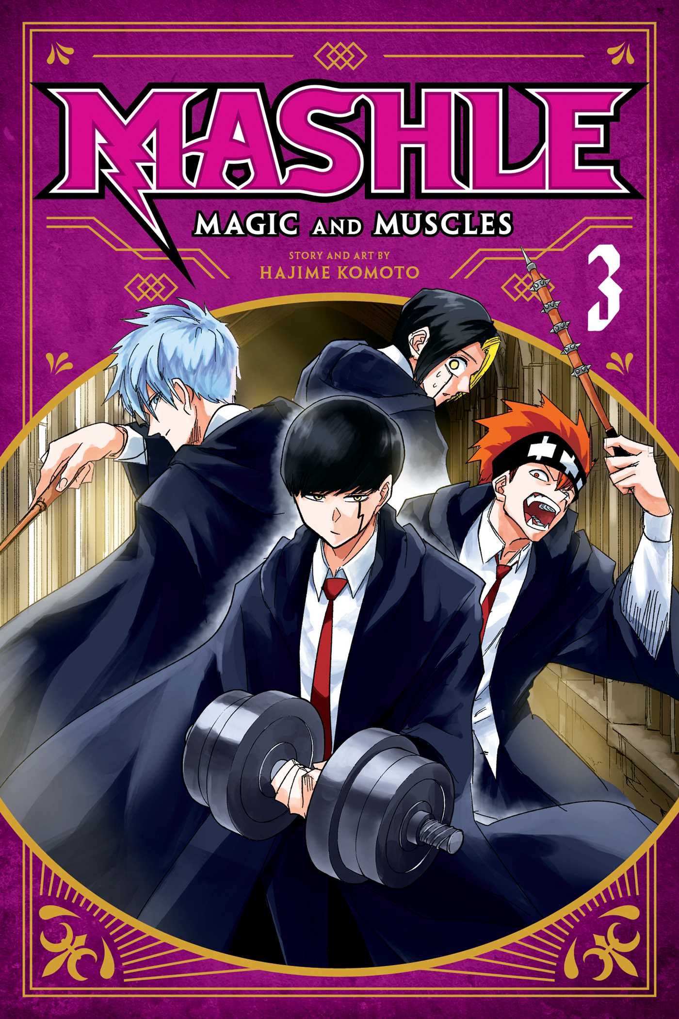 Mashle: Magic and Muscles Vol. 3 | Komoto, Hajime (Auteur)