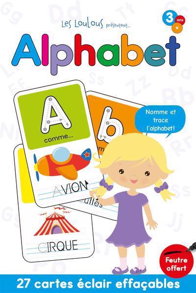 Alphabet : Nomme et trace l'alphabet ! | Cruz, Yadira (Illustrateur) | Peskin, Svetlana (Illustrateur)