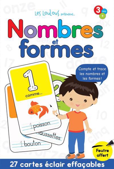 Nombres et formes : Compte et trace les nombres et les formes! | Cruz, Yadira (Illustrateur) | Peskin, Svetlana (Illustrateur)
