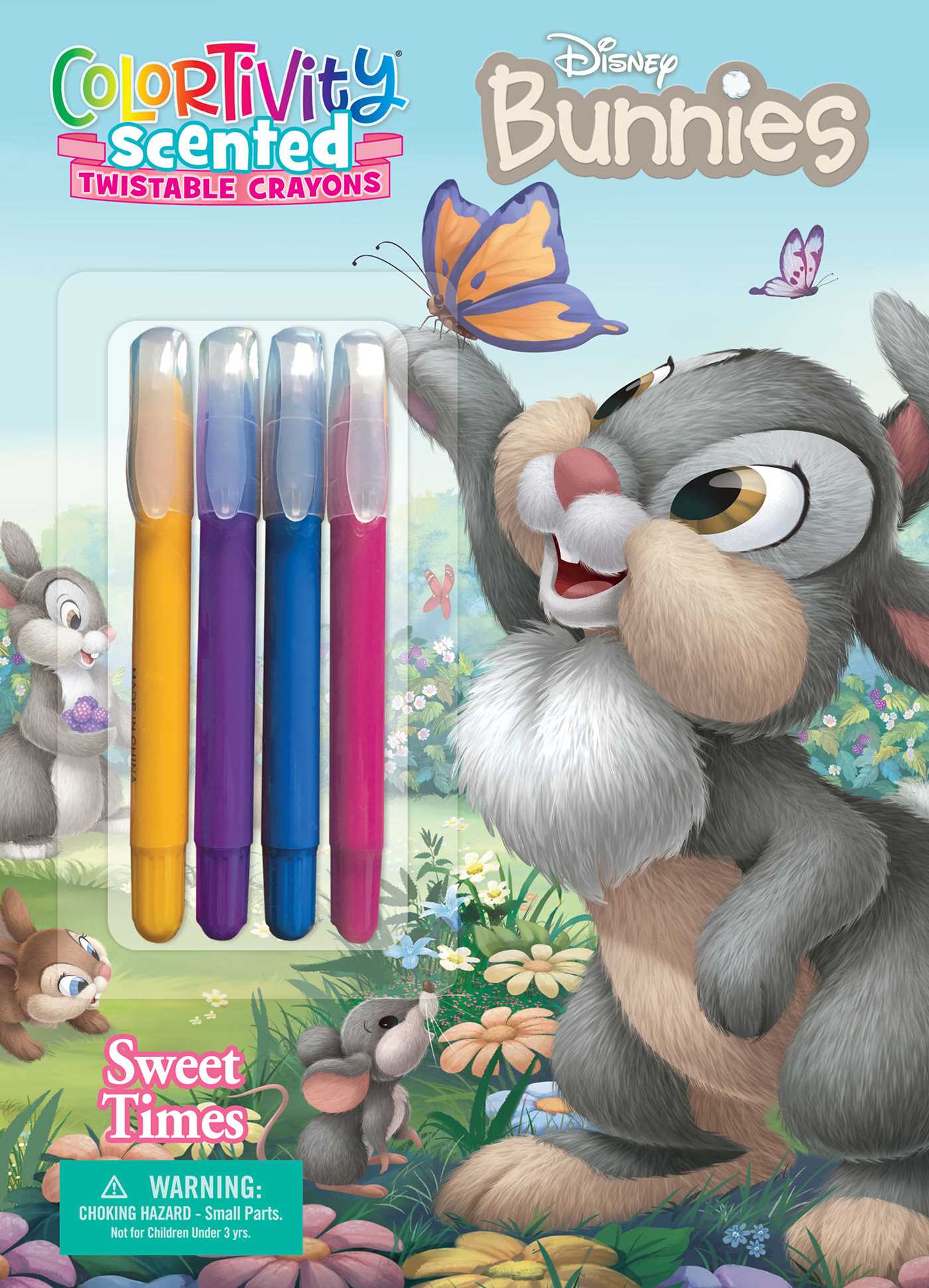 Disney Bunnies: Sweet Times : Colortivity with Scented Twistable Crayons | 