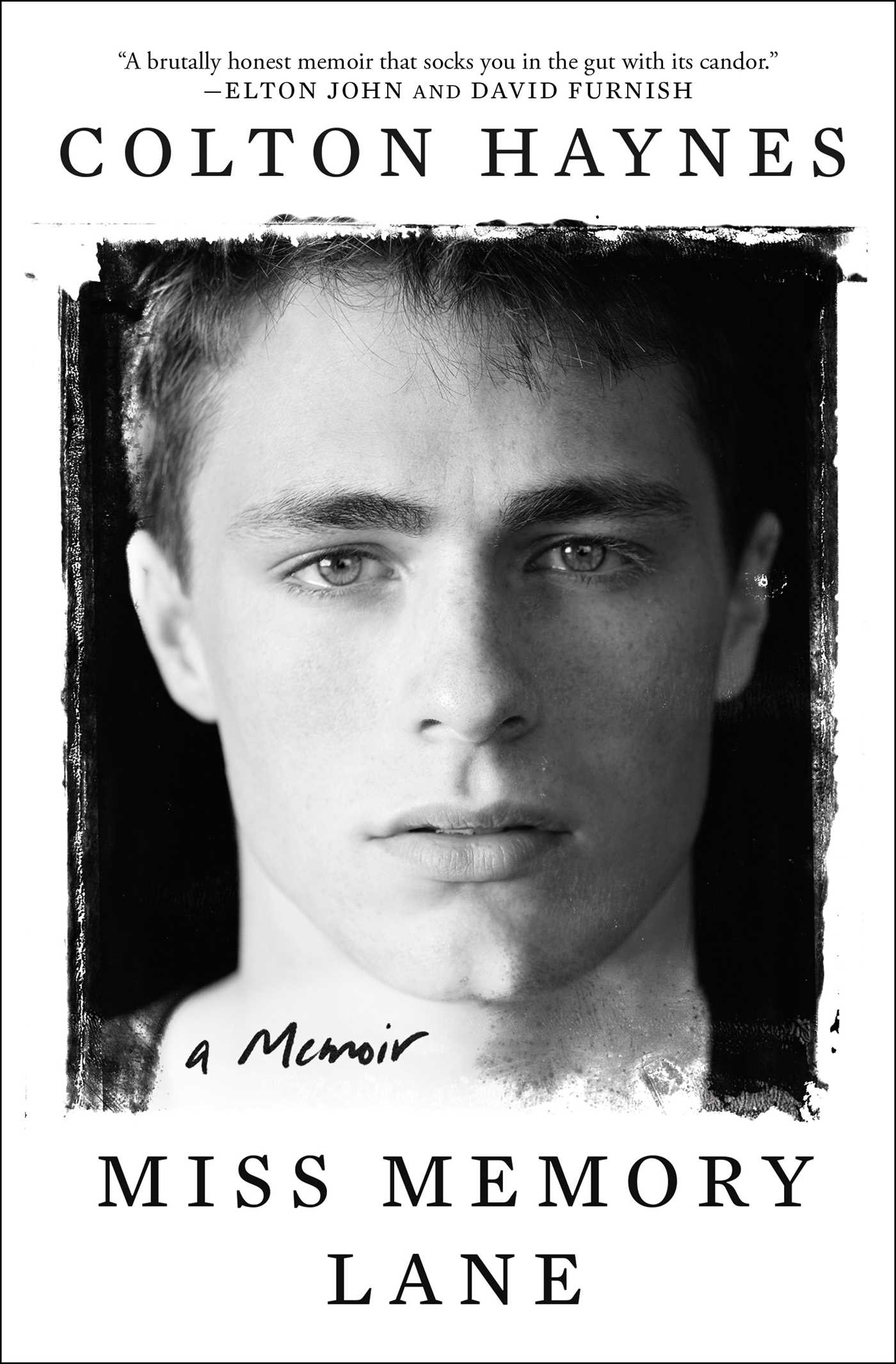 Miss Memory Lane : A Memoir | Haynes, Colton (Auteur)