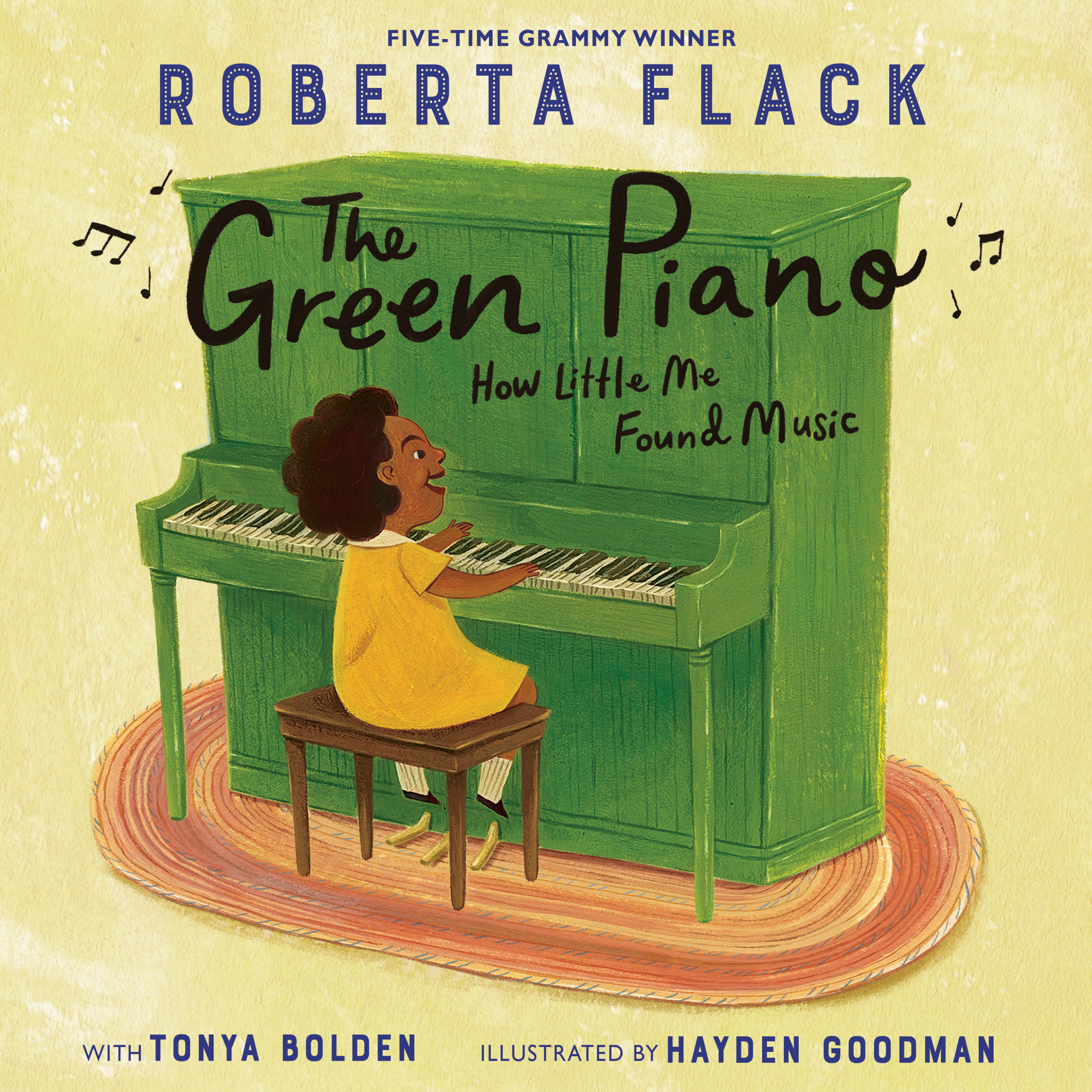 The Green Piano : How Little Me Found Music | Flack, Roberta (Auteur) | Bolden, Tonya (Auteur) | Goodman, Hayden (Illustrateur)