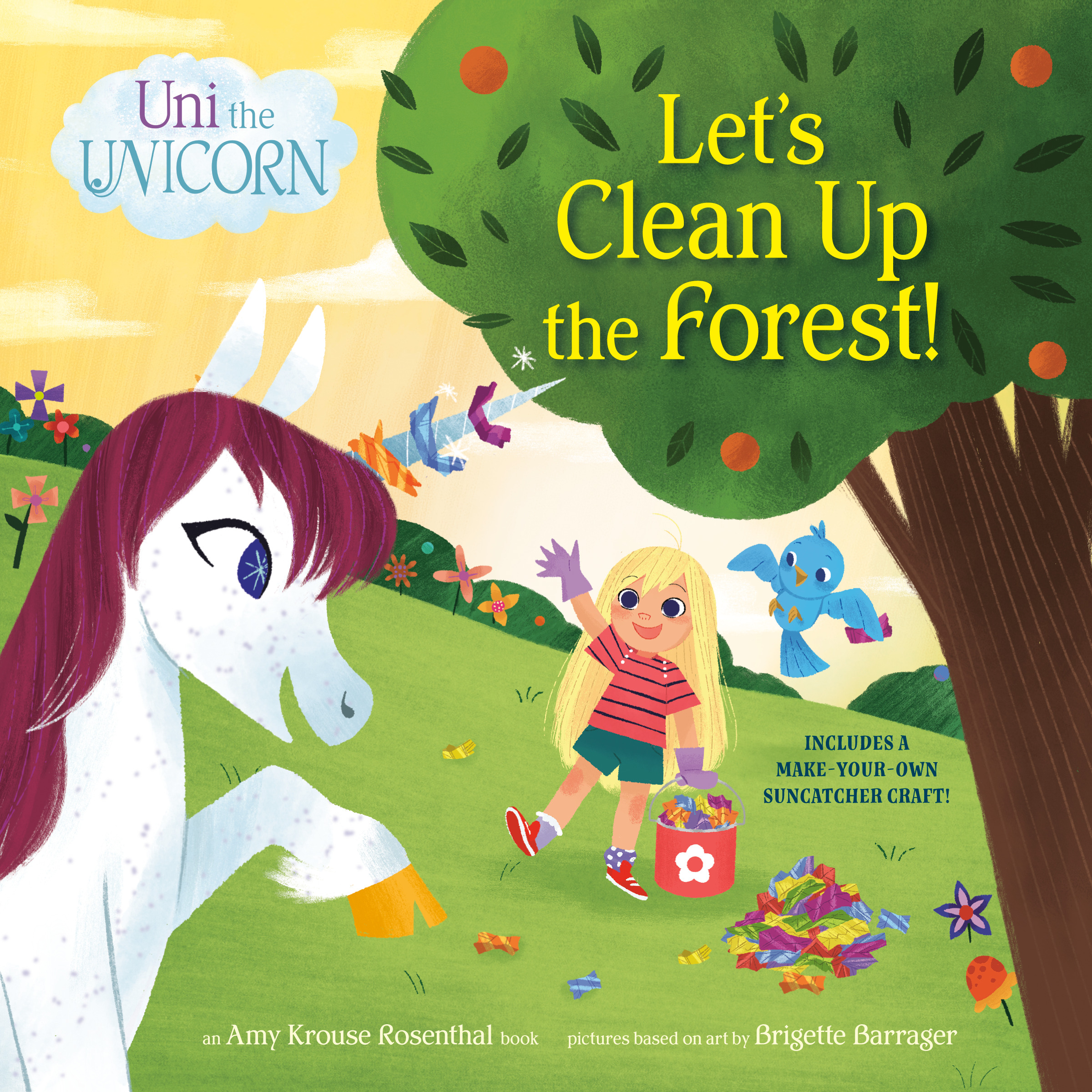 Uni the Unicorn: Let's Clean Up the Forest! | Krouse Rosenthal, Amy (Auteur) | Barrager, Brigette (Illustrateur)