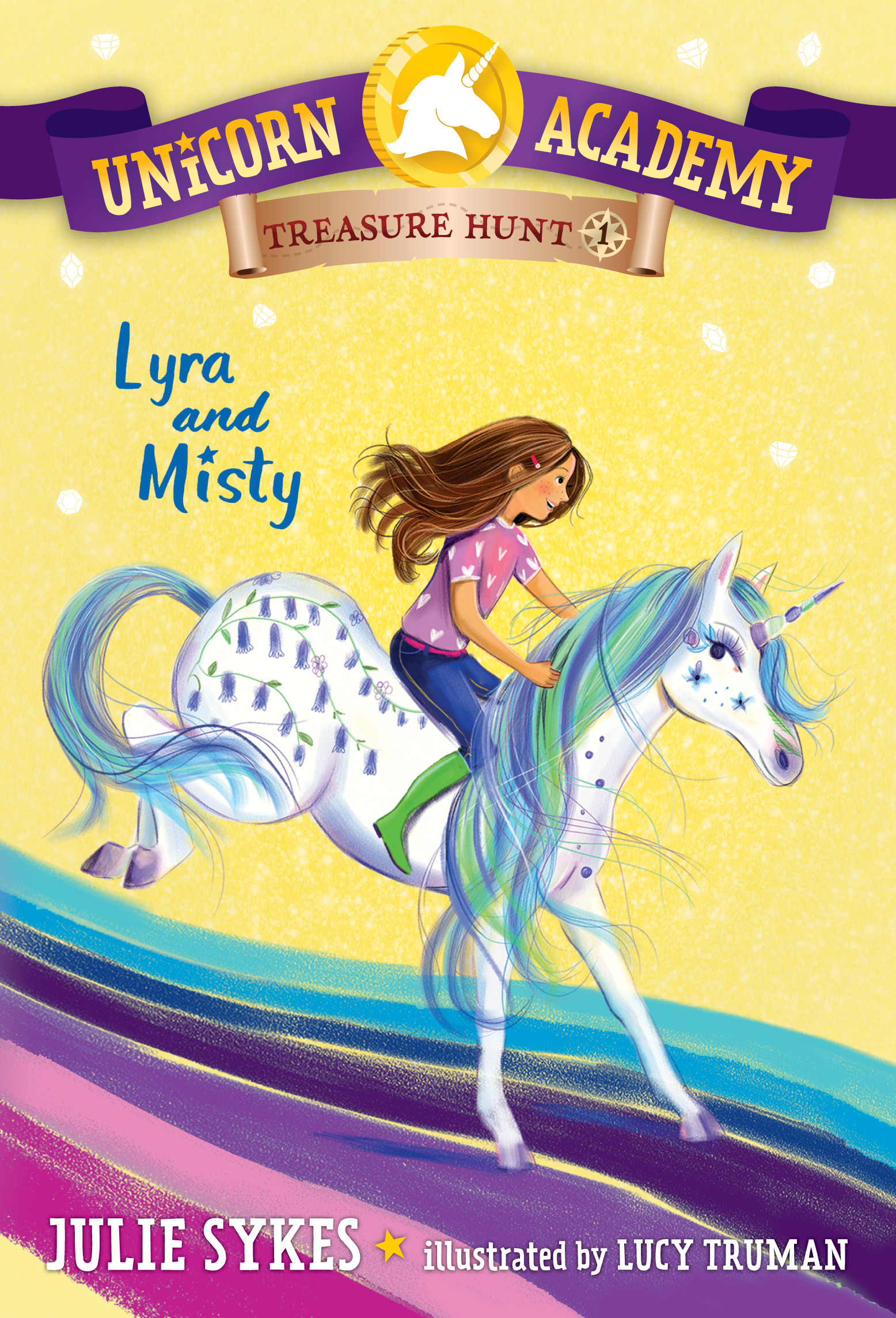 Unicorn Academy Treasure Hunt #1: Lyra and Misty | Sykes, Julie (Auteur) | Truman, Lucy (Illustrateur)