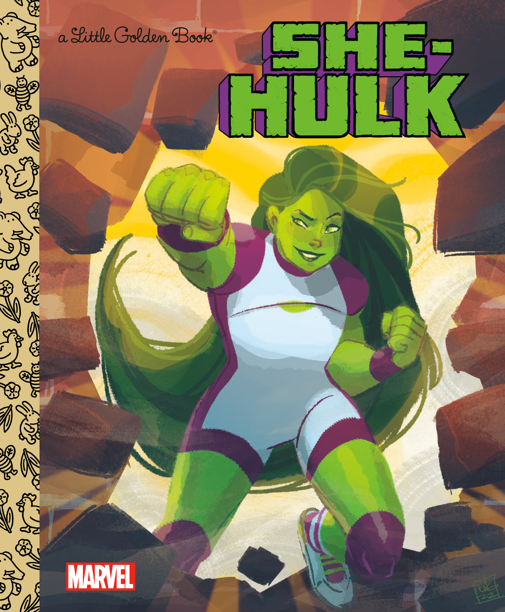 She-Hulk Little Golden Book (Marvel) | DeBois, Jeneanne (Auteur)