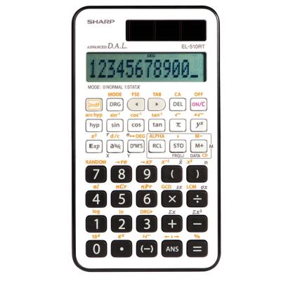 Calculatrice Sharp EL-510RTB | Calculatrices de poche