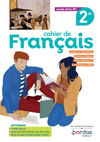 Cahier de français 2de | Collectif