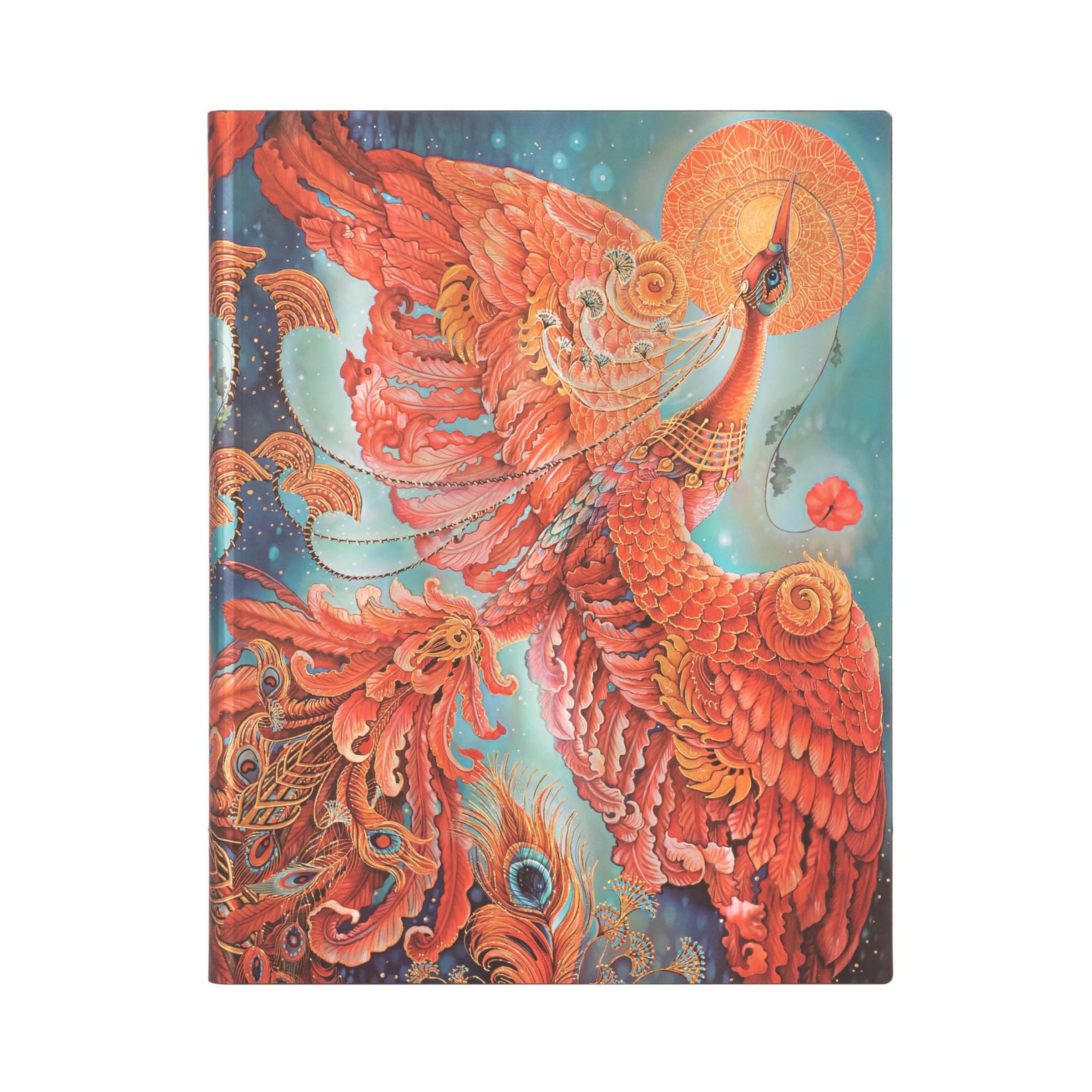 Paperblanks | Firebird | Birds of Happiness | Softcover Flexi | Ultra | Lined | 176 Pg | 100 GSM | Papeterie fine