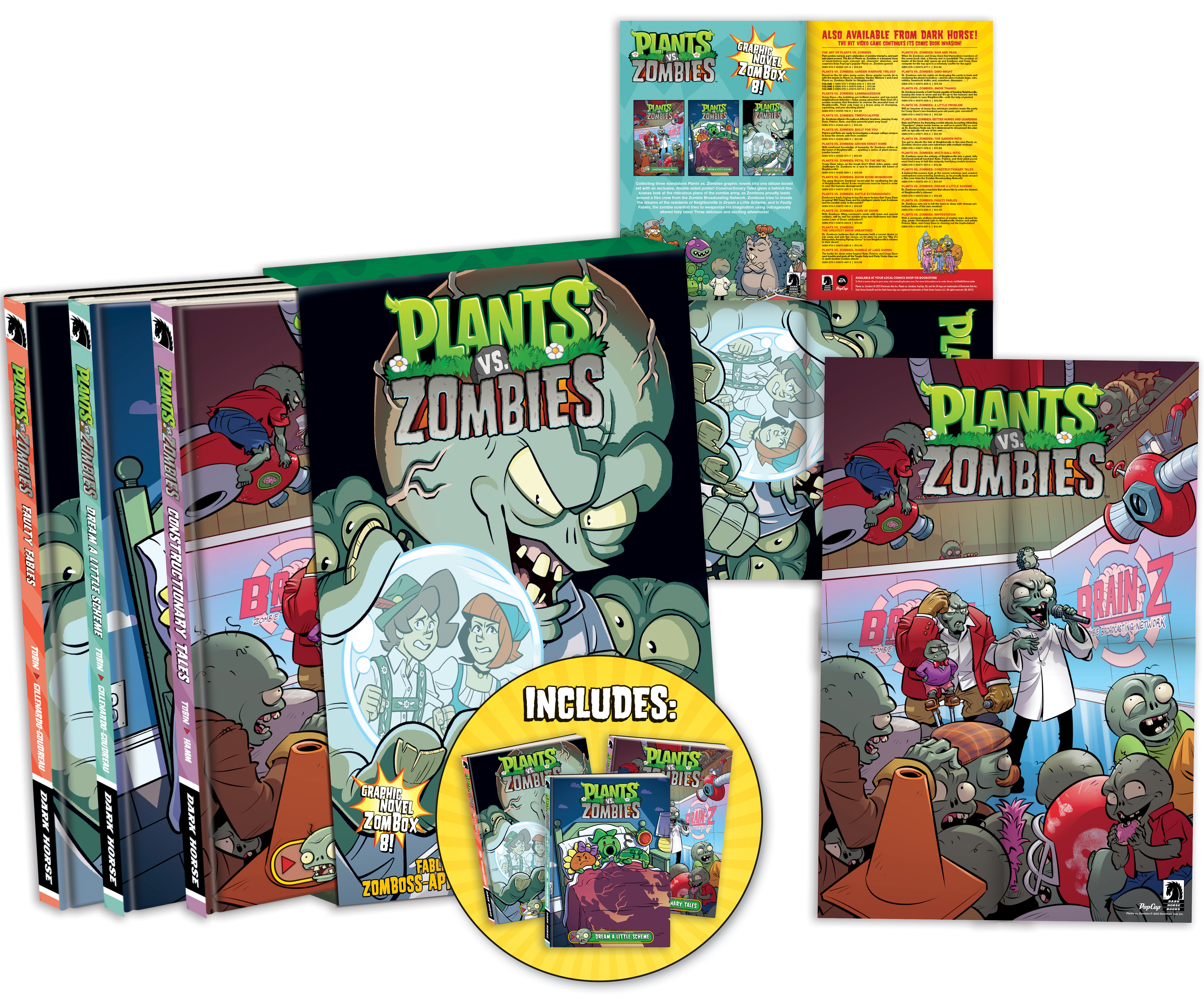 Plants vs. Zombies Boxed Set 8 | Tobin, Paul (Auteur) | Hamm, Jesse (Illustrateur) | Gillenardo-Goudreau, Christianne (Illustrateur)
