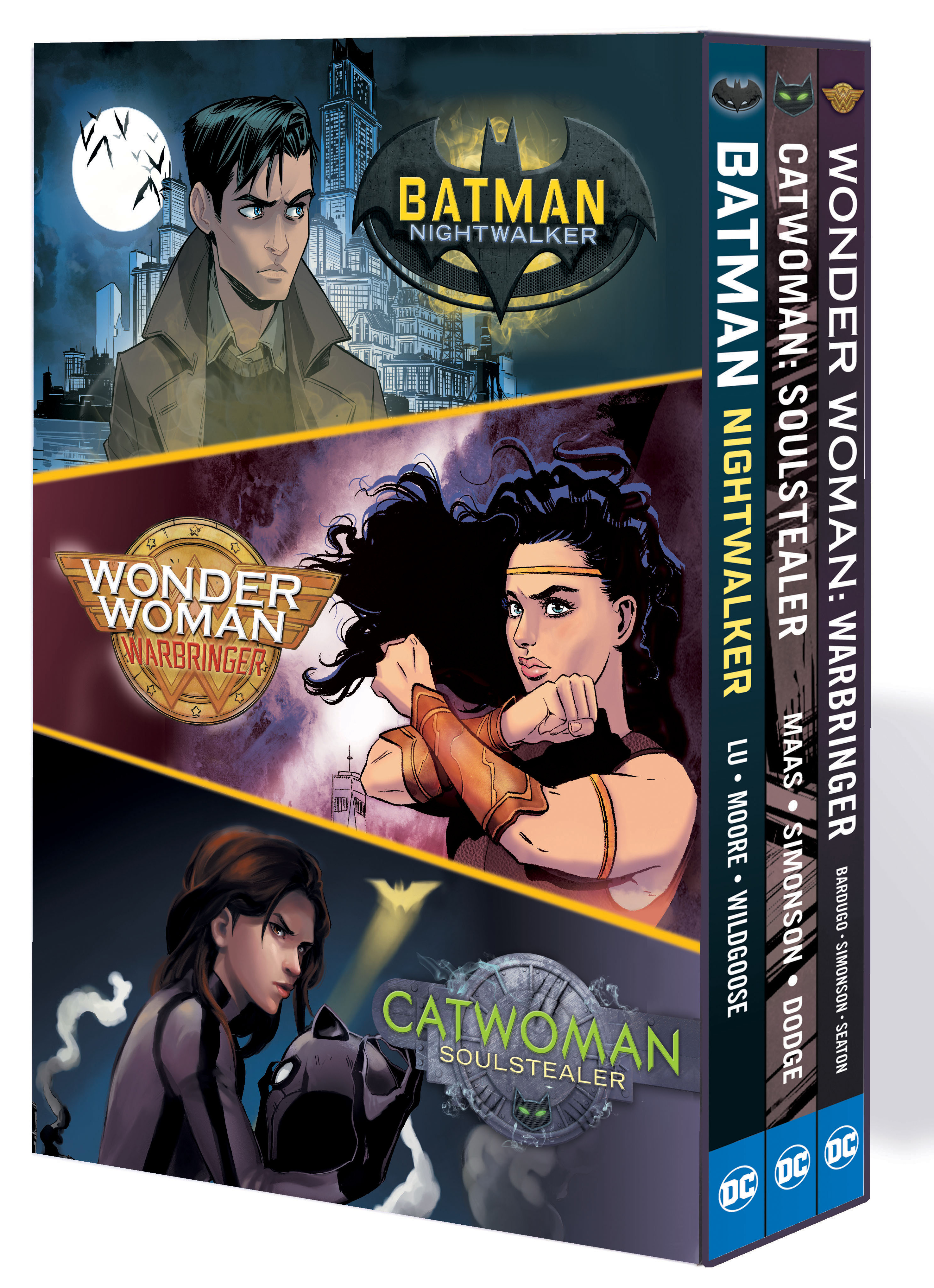 The DC Icons Series: The Graphic Novel Box Set | Lu, Marie (Auteur) | Bardugo, Leigh (Auteur) | Maas, Sarah J. (Auteur) | Simonson, Louise (Auteur) | Various (Illustrateur)