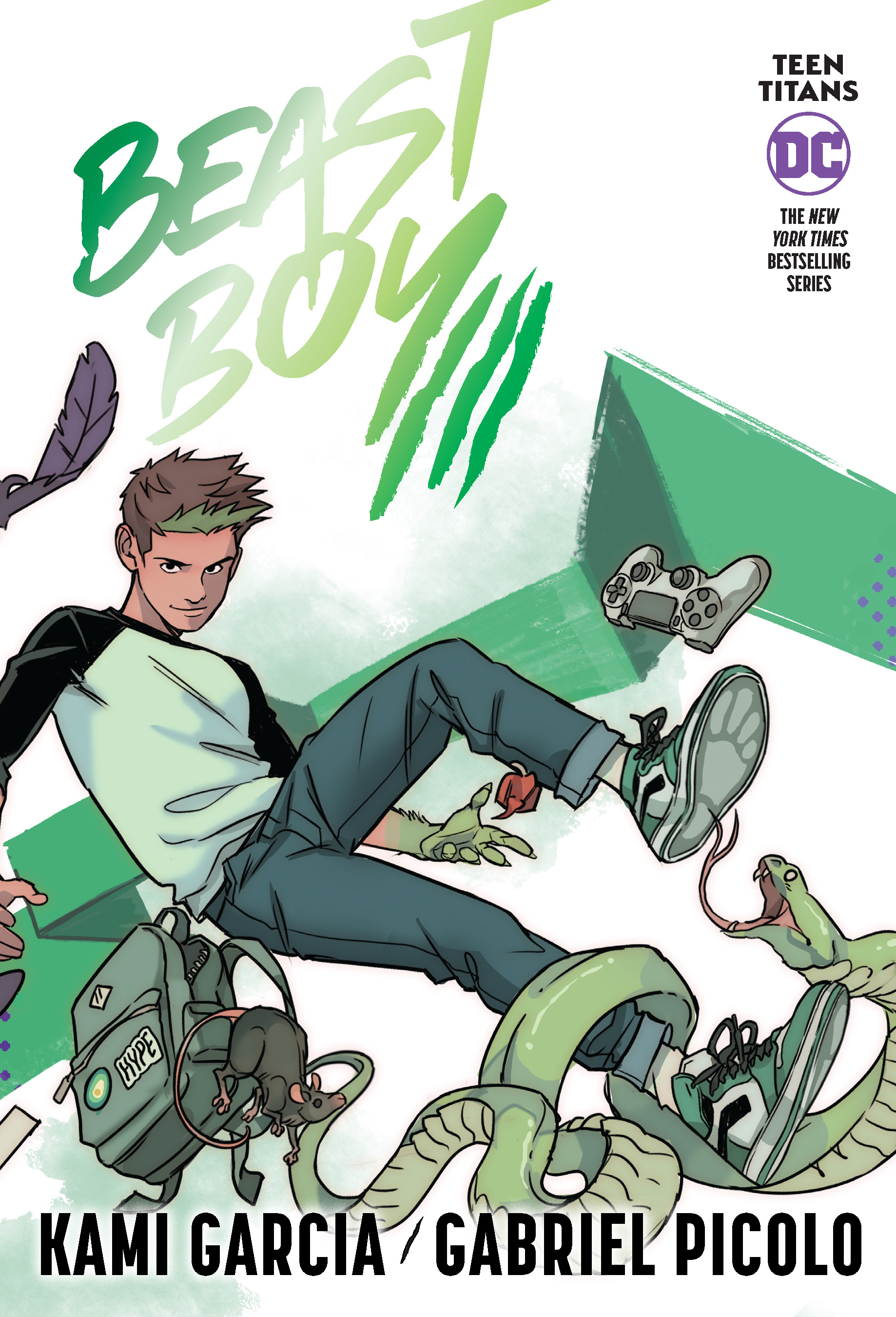 Teen Titans: Beast Boy (Connecting Cover Edition) | Garcia, Kami (Auteur) | Picolo, Gabriel (Illustrateur)