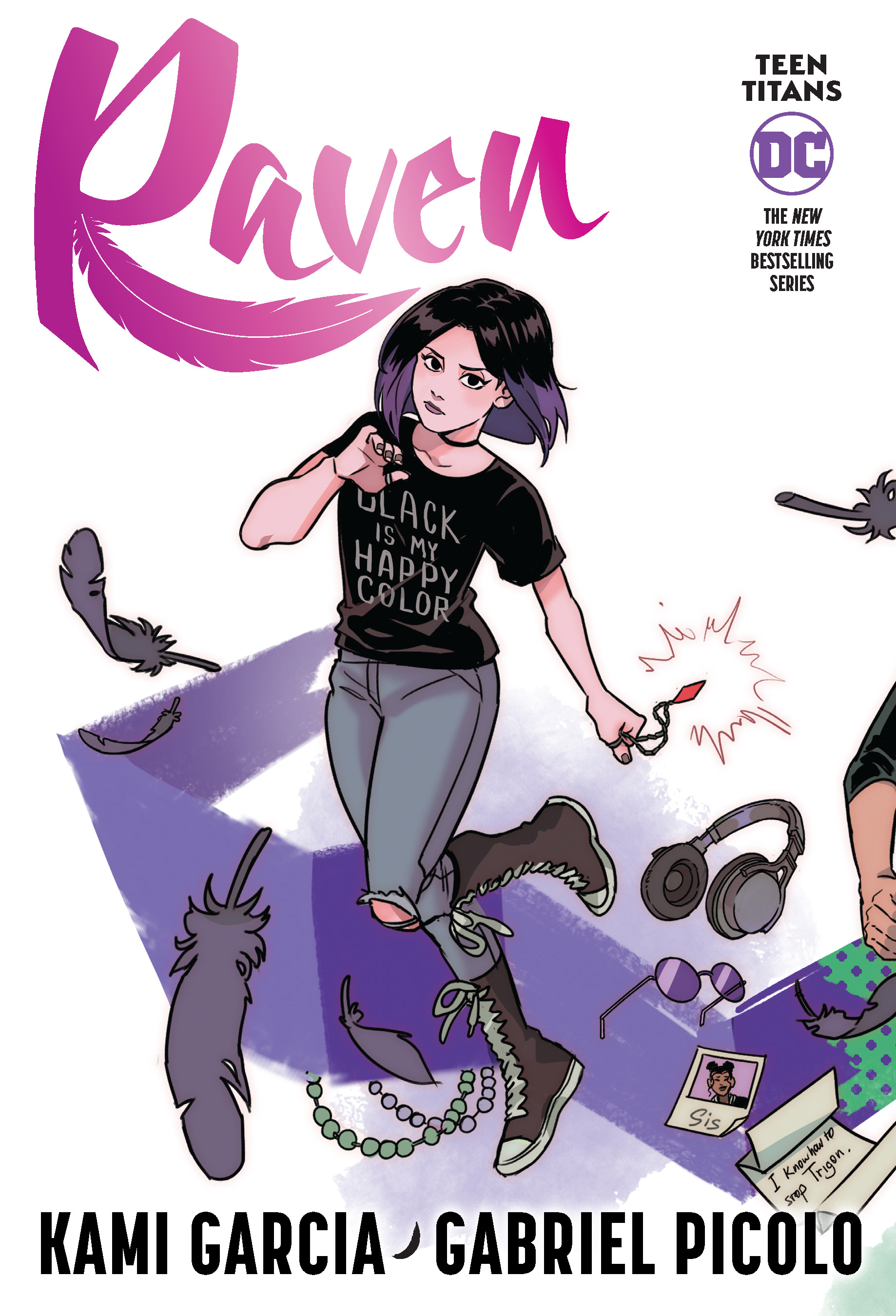 Teen Titans: Raven (Connecting Cover Edition) | Garcia, Kami (Auteur) | Picolo, Gabriel (Illustrateur)