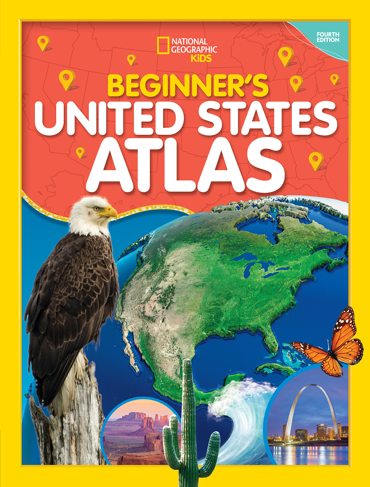 National Geographic Kids Beginner's United States Atlas 4th edition | 
