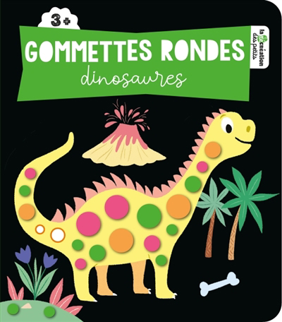 Gommettes rondes Dinosaures | Solenne & Thomas (Illustrateur)