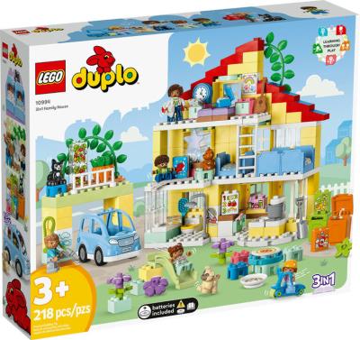 Lego : duplo - La maison familiale 3en1 | LEGO®