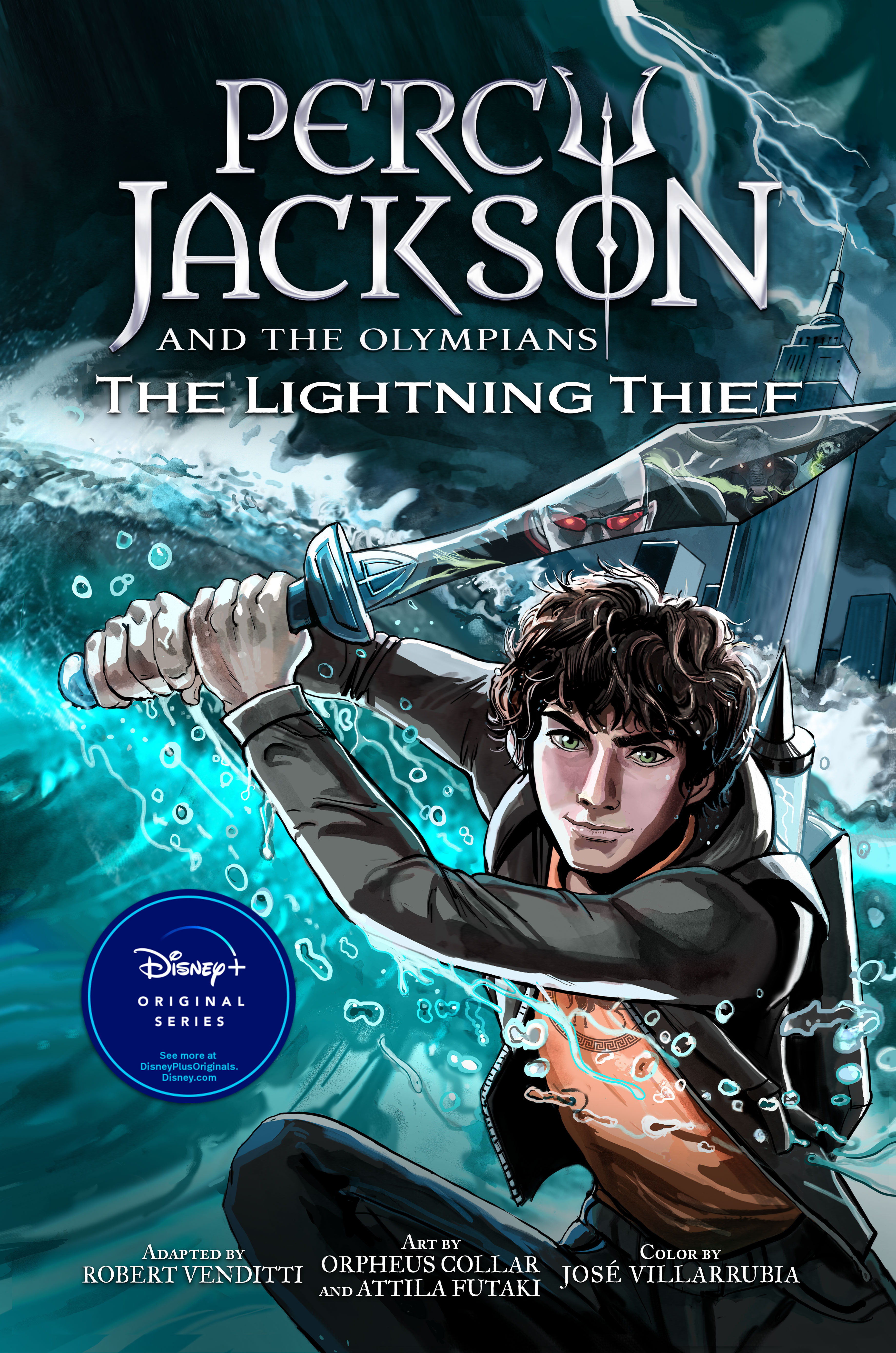 Percy Jackson and the Olympians The Lightning Thief The Graphic Novel (paperback) | Riordan, Rick (Auteur)