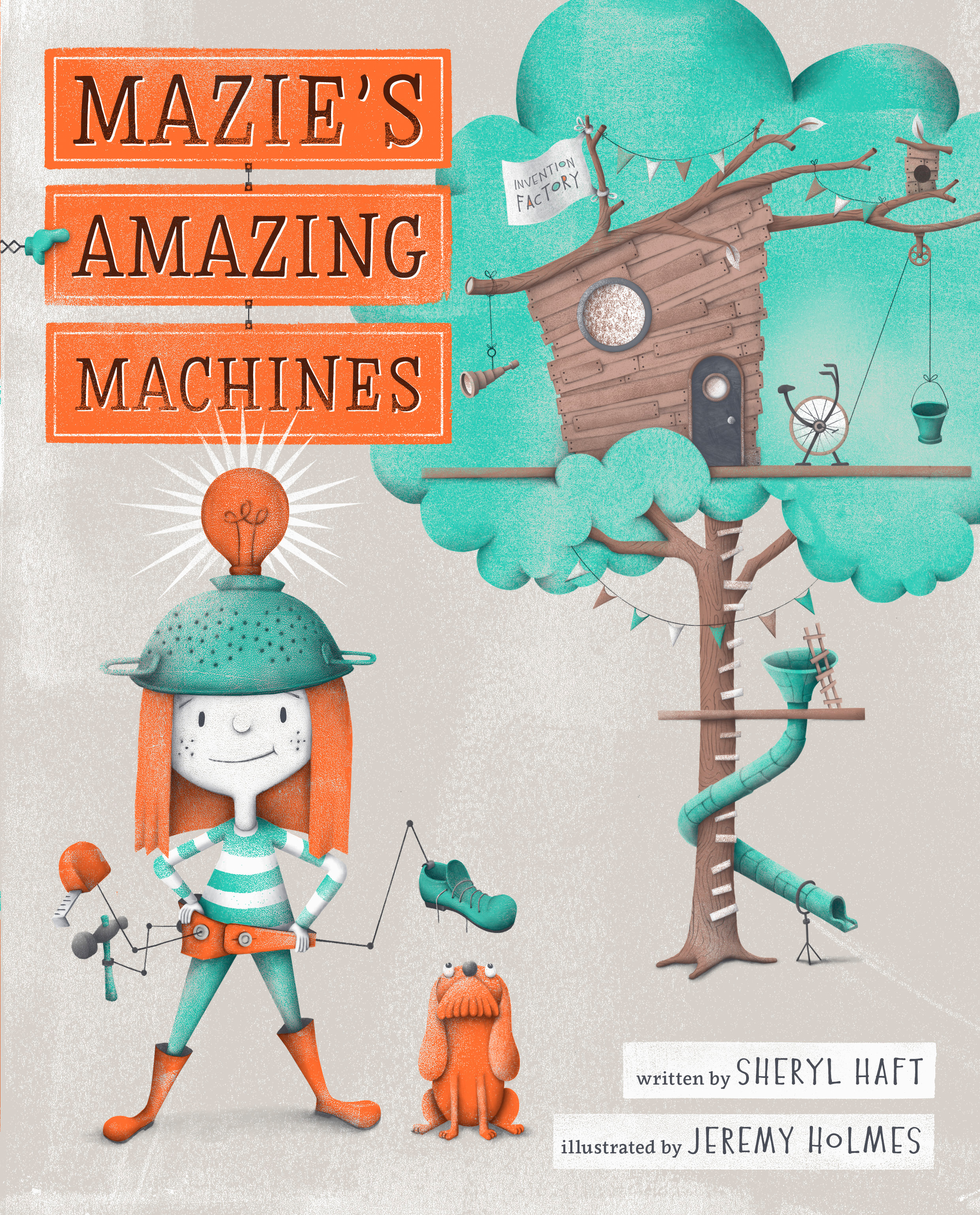 Mazie's Amazing Machines | Haft, Sheryl (Auteur) | Holmes, Jeremy (Illustrateur)