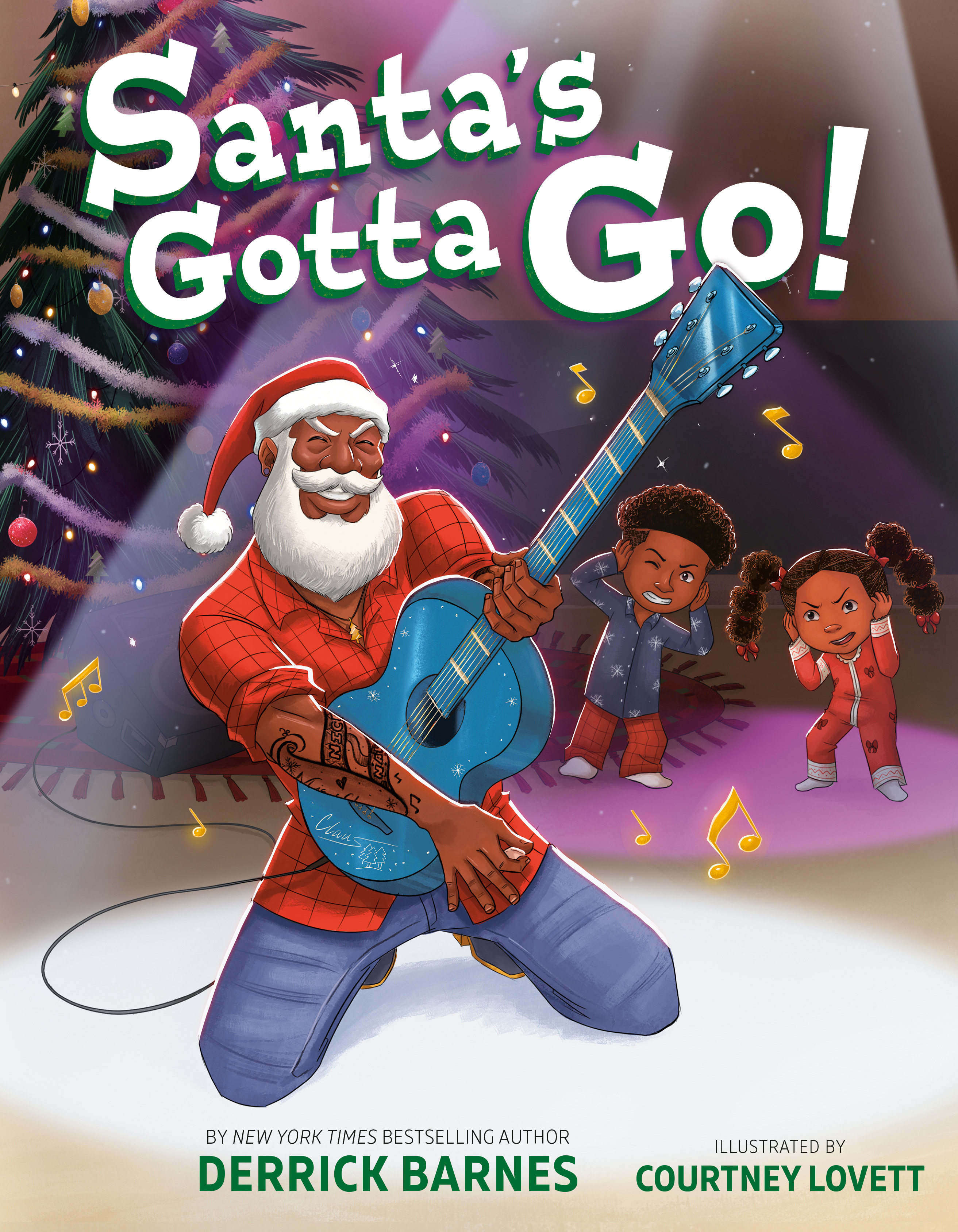 Santa's Gotta Go! | Barnes, Derrick (Auteur) | Lovett, Courtney (Illustrateur)