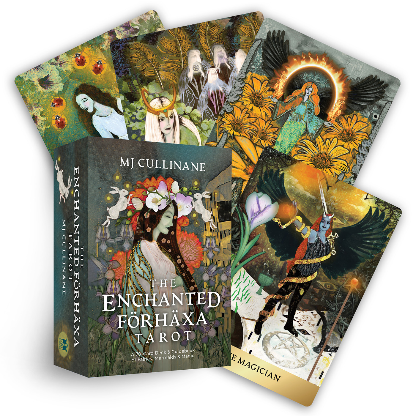 The Enchanted Förhäxa Tarot : A 78-Card Deck &amp; Guidebook of Fairies, Mermaids &amp; Magic | Cullinane, MJ (Auteur)
