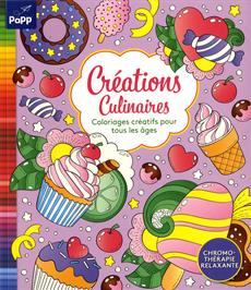 Créations culinaires : coloriages créatifs pour tous les âges | 