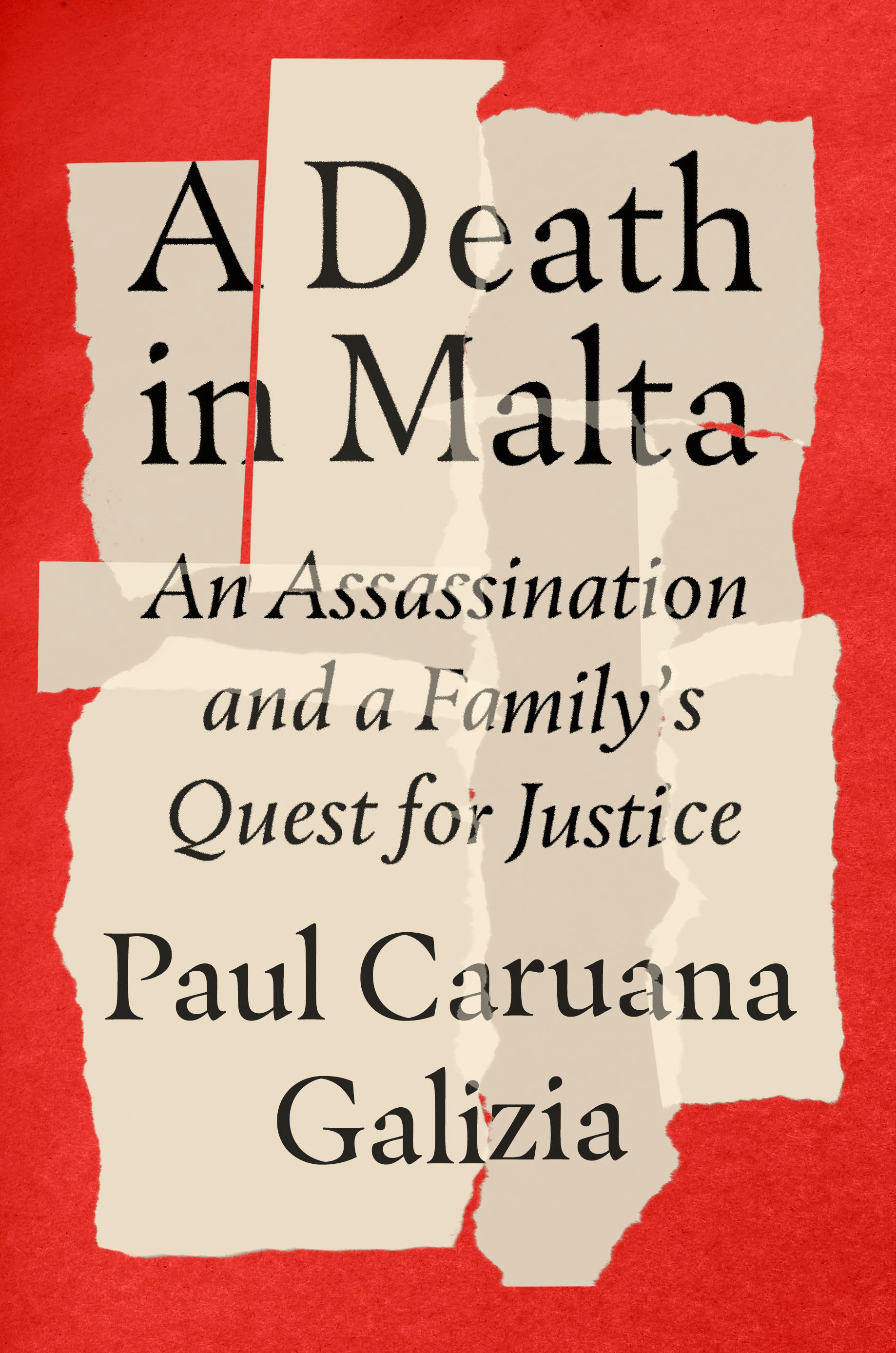 A Death in Malta : An Assassination and a Family's Quest for Justice | Caruana Galizia, Paul (Auteur)