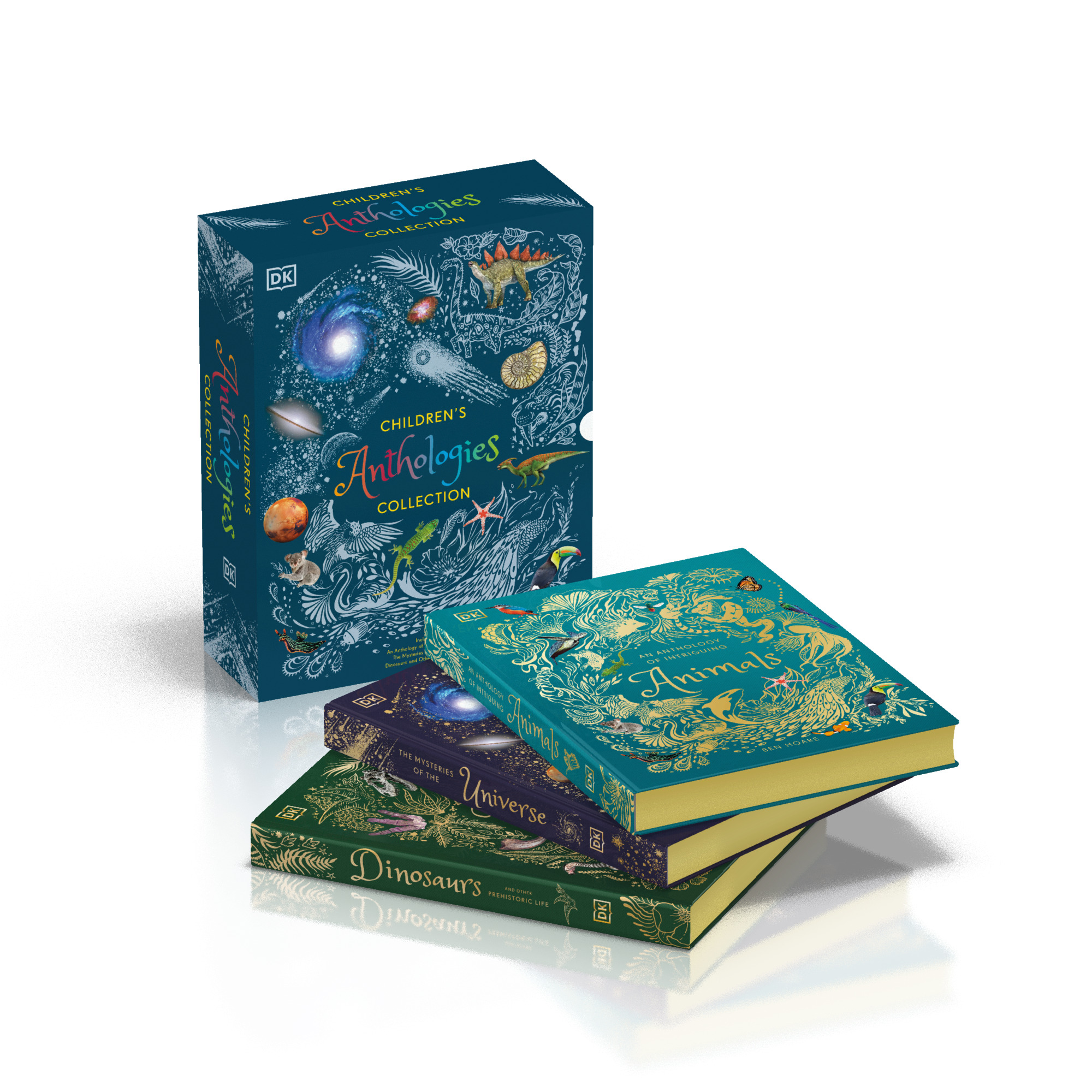 Children's Anthologies Collection : 3-Book Box Set for Kids Ages 6-8, Featuring 300+ Animal, Dinosaur, and Space Topics | Chinsamy-Turan, Anusuya (Auteur) | Hoare, Ben (Auteur) | Gater, Will (Auteur)