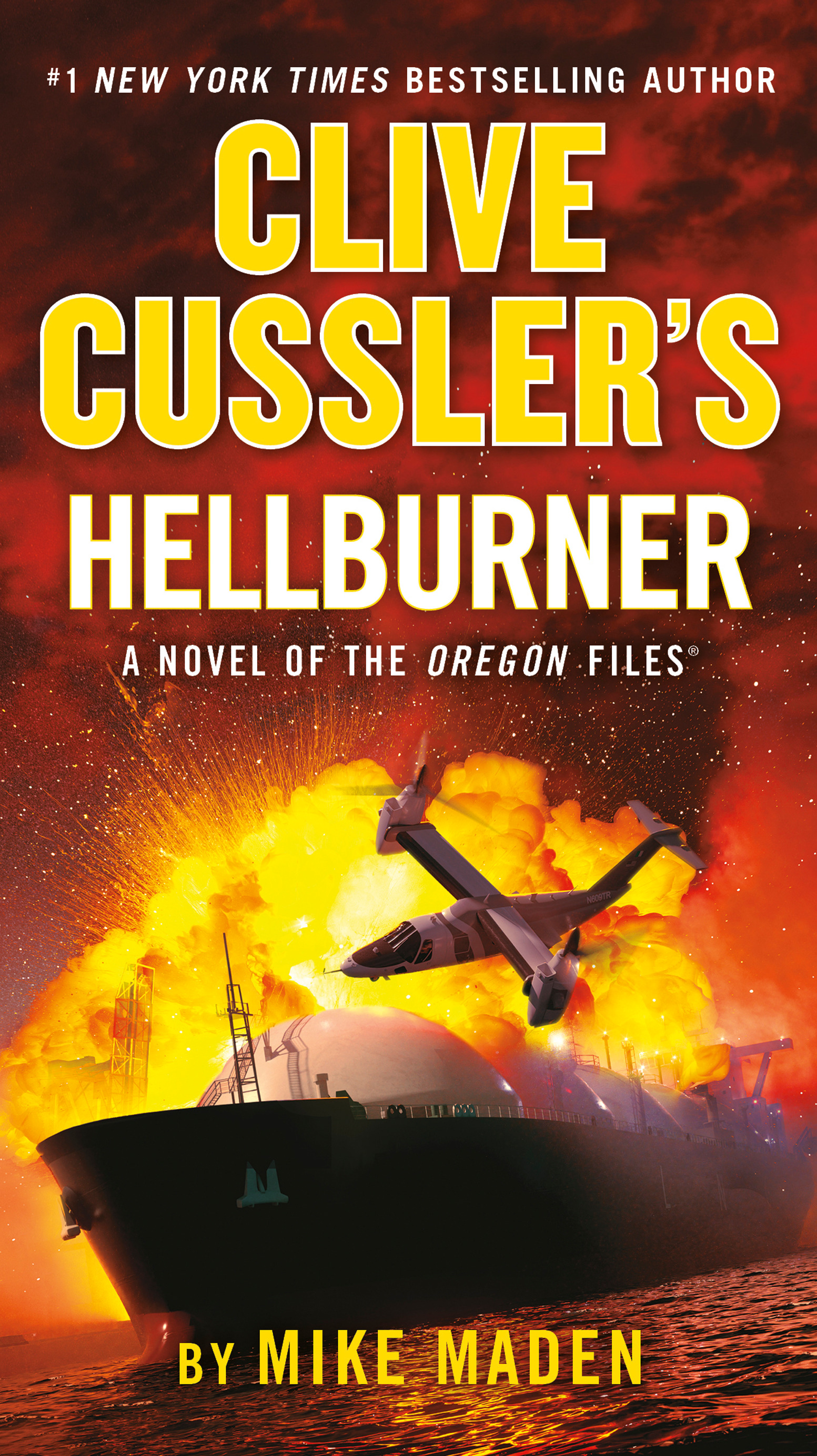 Clive Cussler's Hellburner | Maden, Mike (Auteur)