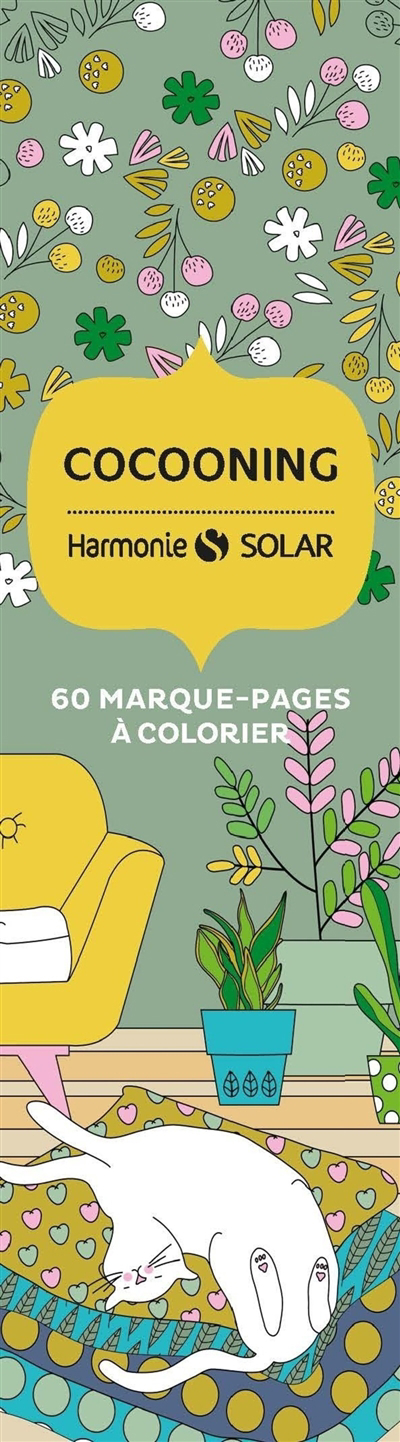 Cocooning : 60 marque-pages à colorier | Prélat, Séverine (Illustrateur)