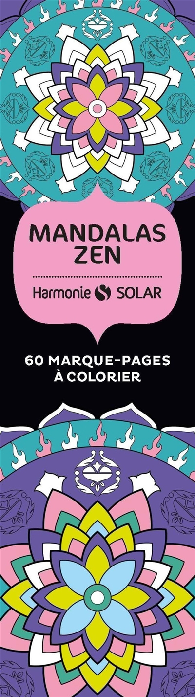 Mandalas zen : 60 marque-pages à colorier | Guilloux, Alan (Illustrateur)
