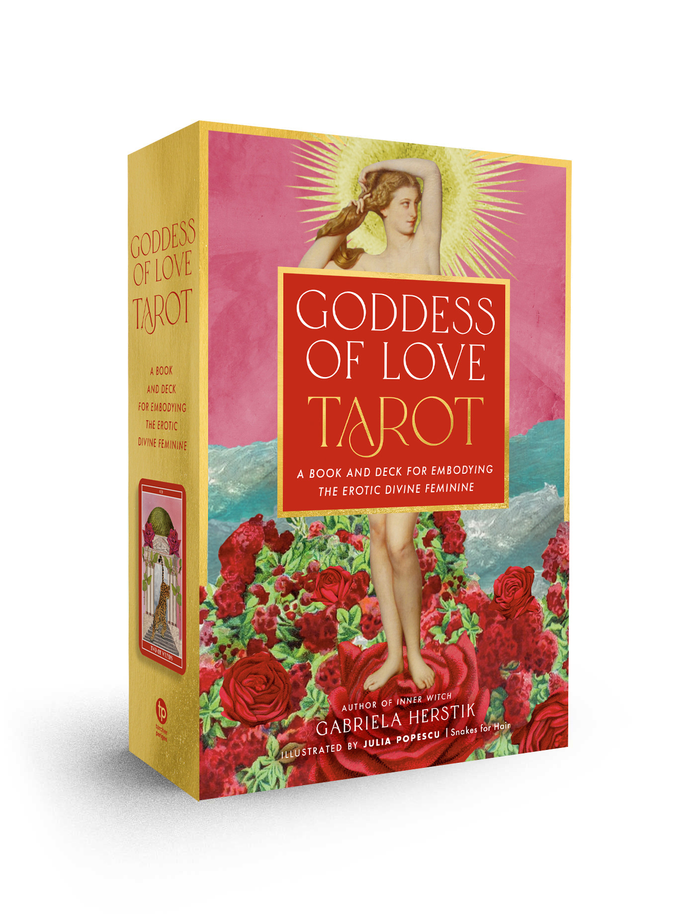 Goddess of Love Tarot : A Book and Deck for Embodying the Erotic Divine Feminine | Herstik, Gabriela (Auteur)