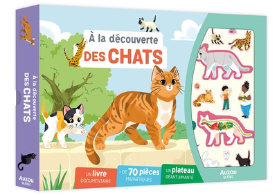 À la découverte des chats | Roberge, Sylvie (Auteur) | Malvare Della, Éléonore (Illustrateur)