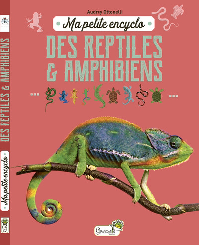Ma petite encyclo des reptiles & amphibiens | Ottonelli, Audrey (Auteur)