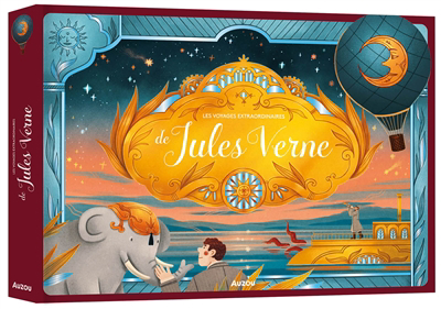 Voyages extraordinaires de Jules Verne (Les) | Carré, Claude (Auteur) | Renjina, Diana (Illustrateur)