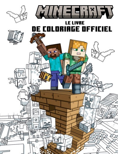 Minecraft : Le livre de coloriage officiel | 