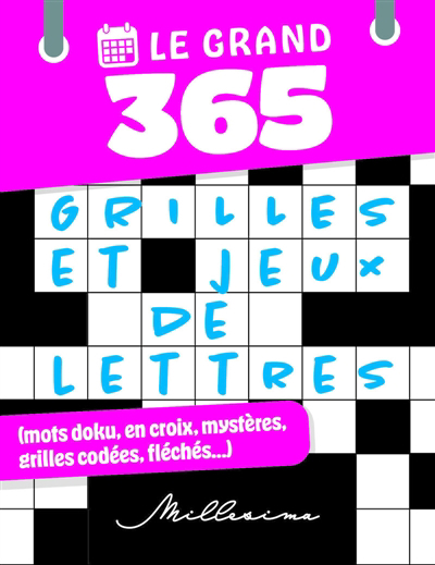 Grand 365 jeux de lettres (fléchés, croisés, mêlés) (Le) | Conti, Nicolas (Auteur)