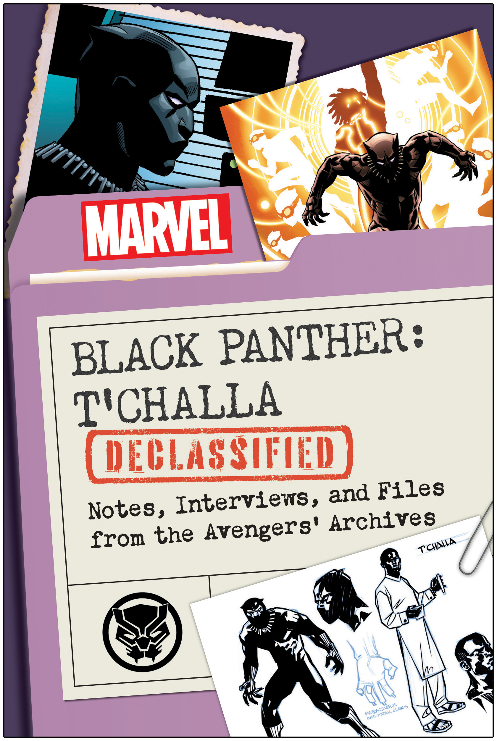 Black Panther: T'Challa Declassified : Notes, Interviews, and Files from the Avengers' Archives | Broaddus, Maurice (Auteur) | Marvel Comics (Auteur)