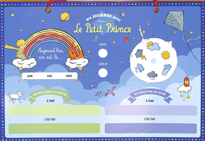 Ma journée avec Le Petit Prince : ma routine du matin et du soir | 