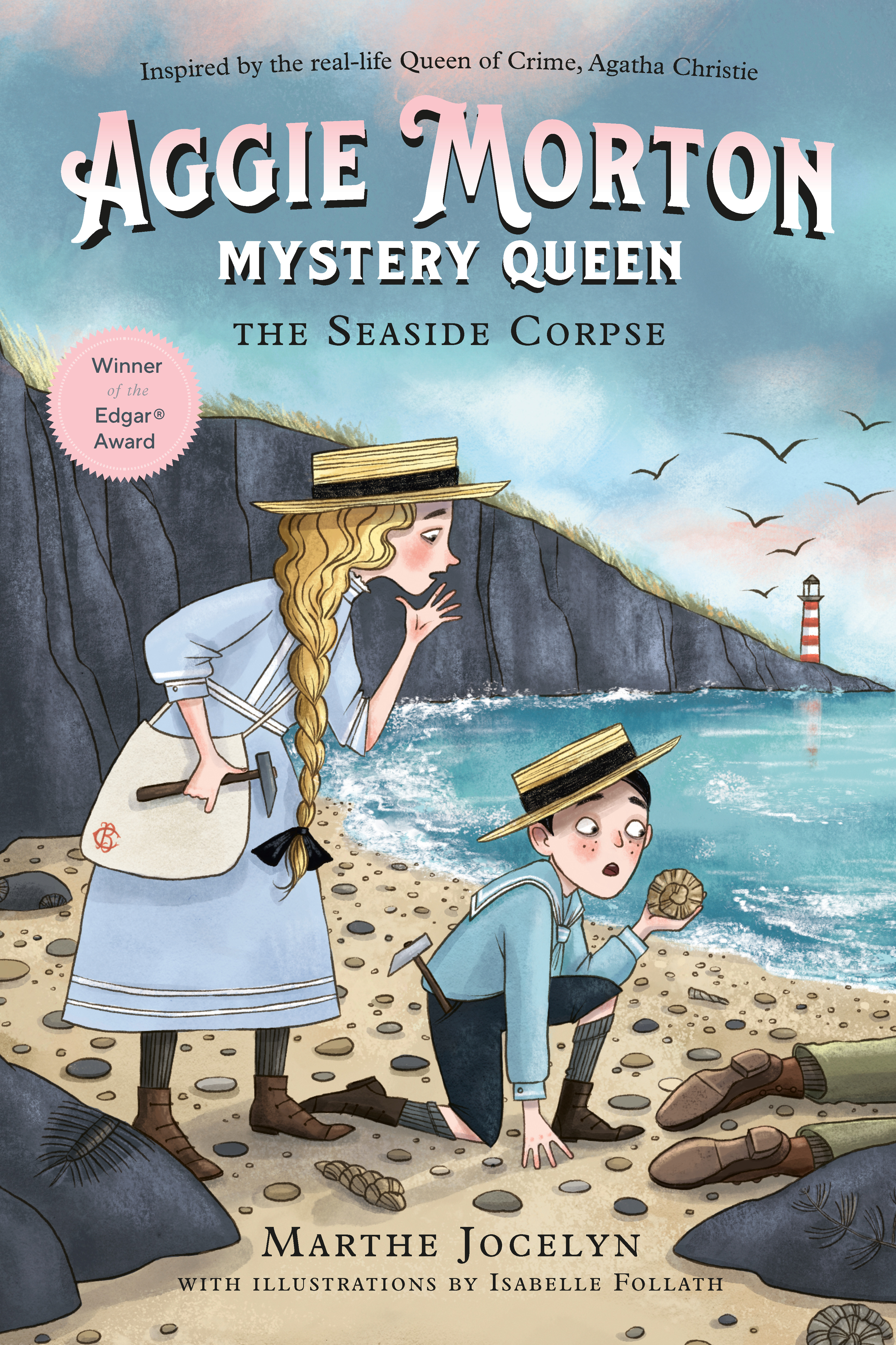 Aggie Morton, Mystery Queen: The Seaside Corpse | Jocelyn, Marthe (Auteur) | Follath, Isabelle (Illustrateur)