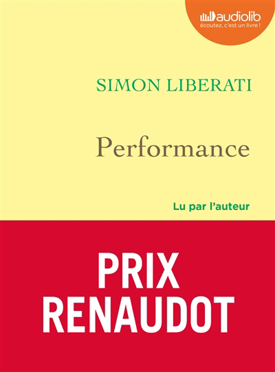 AUDIO - Performance | Liberati, Simon (Auteur)