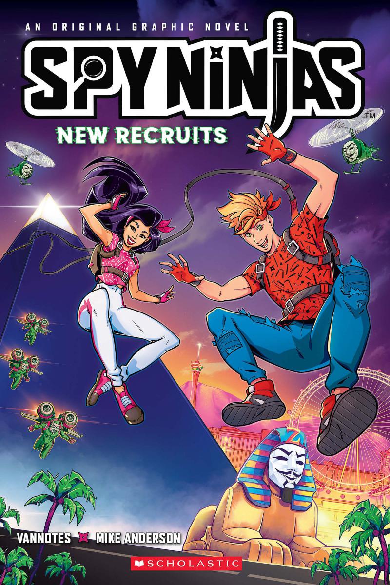 Spy Ninjas Official Graphic Novel: New Recruits | Anderson, Mike (Illustrateur)