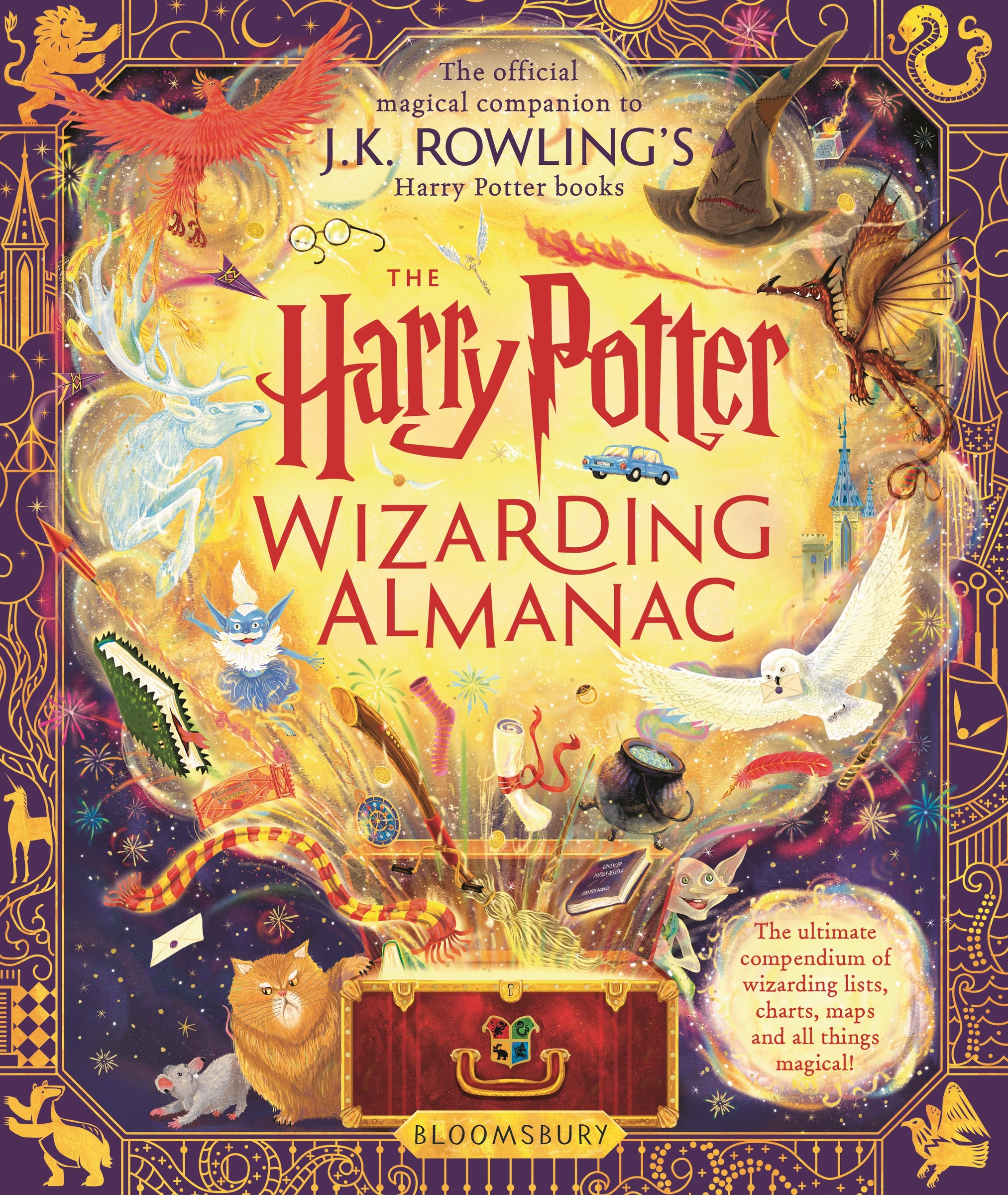 The Harry Potter Wizarding Almanac : The official magical companion to J.K. Rowling's Harry Potter books | Rowling, J.K. (Auteur) | Goes, Peter (Illustrateur) | Lockhart, Louise (Illustrateur)