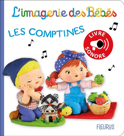 L'imagerie des bébés - Les comptines | Bélineau, Nathalie (Auteur) | Mekdjian, Christelle (Illustrateur)