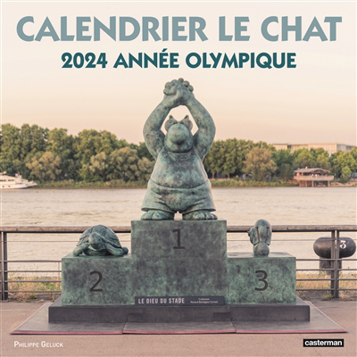 Calendrier Le Chat : 2024, année olympique | Geluck, Philippe (Auteur)